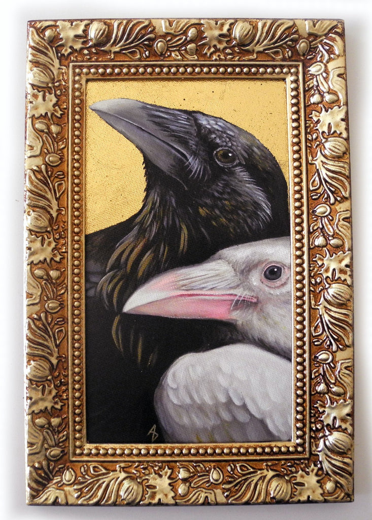 Gilded Ravens 5x9