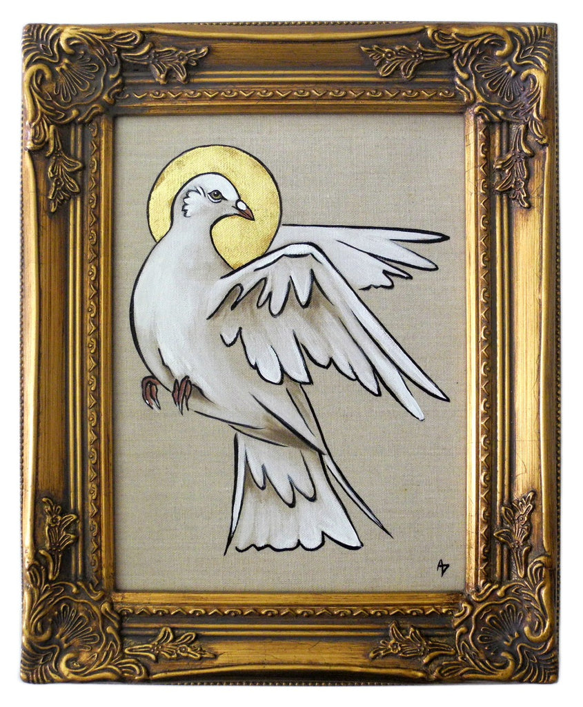 White Dove Icon