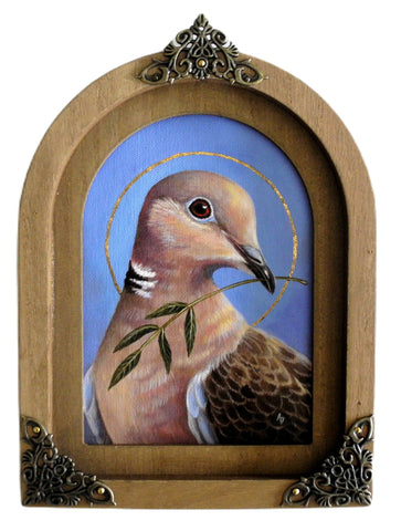 Collared Dove of Peace 5x7