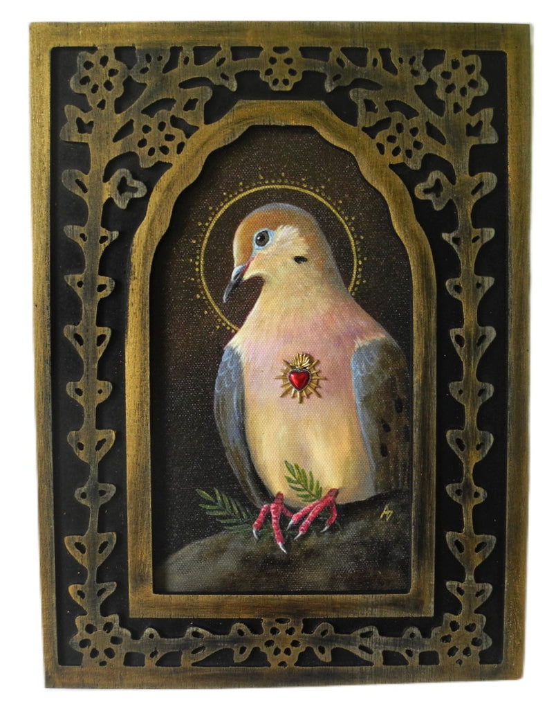 Sacred Heart Mourning Dove Shrine