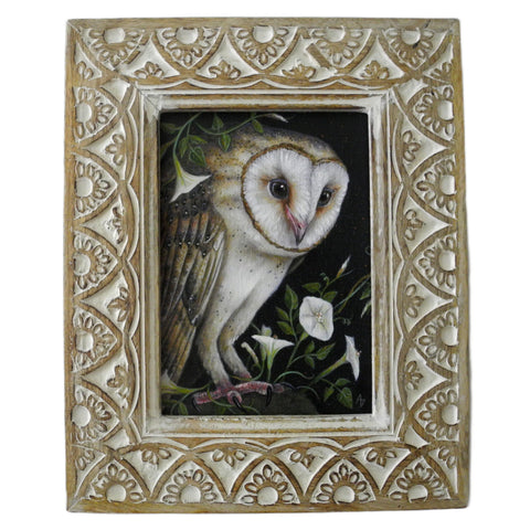 Moonlight Hunter Owl 5x7