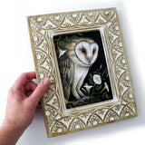 Moonlight Hunter Owl 5x7