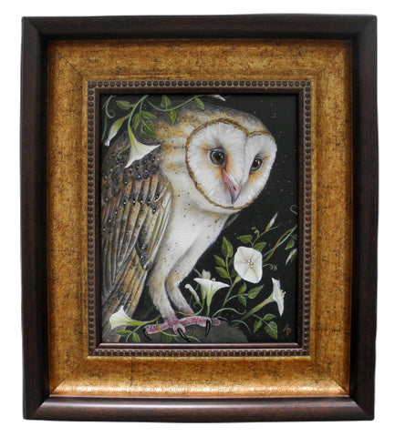 Moonlight Hunter Owl