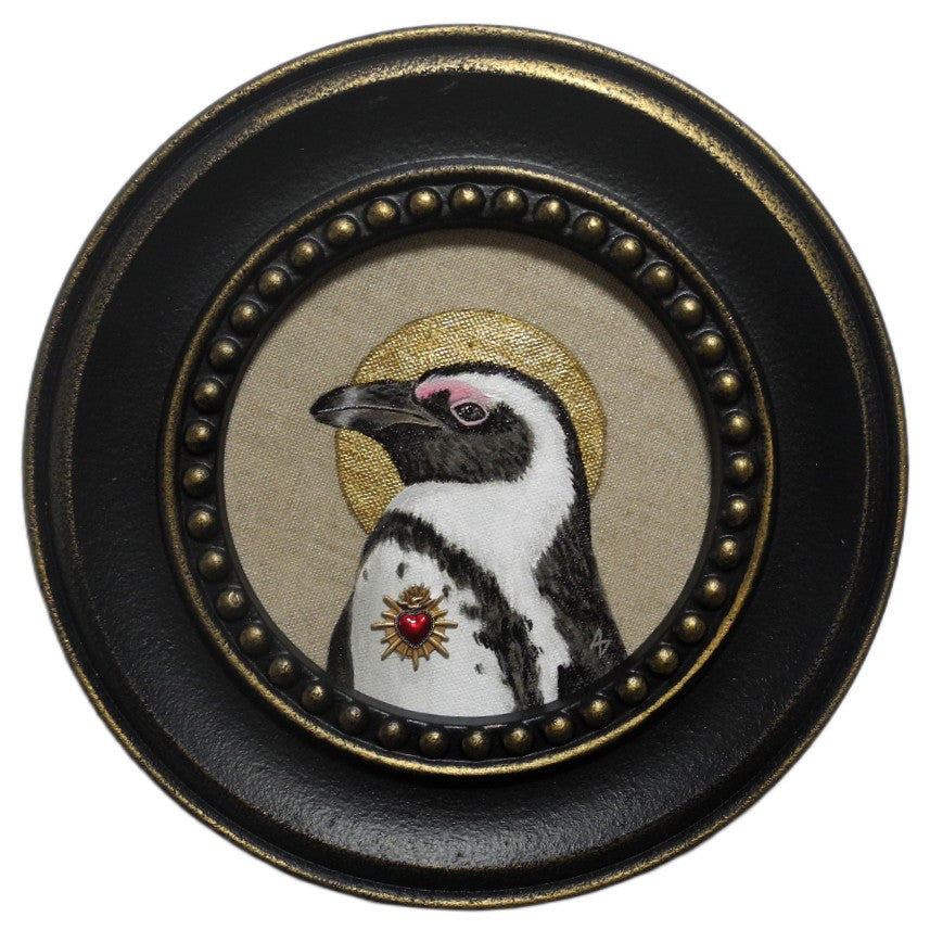 Penguin Heart Roundel
