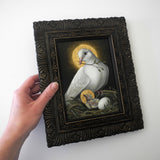 White Dove Theotokos 5x7