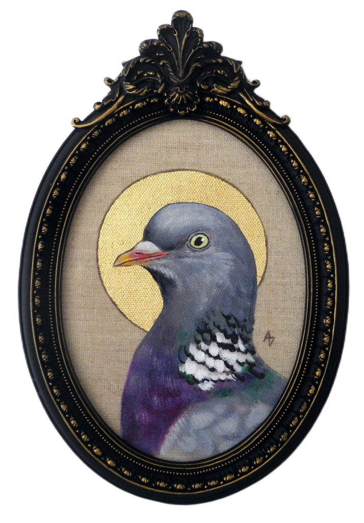 Wood Pigeon Icon (print)