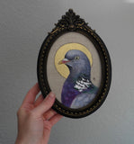 Wood Pigeon Icon (print)